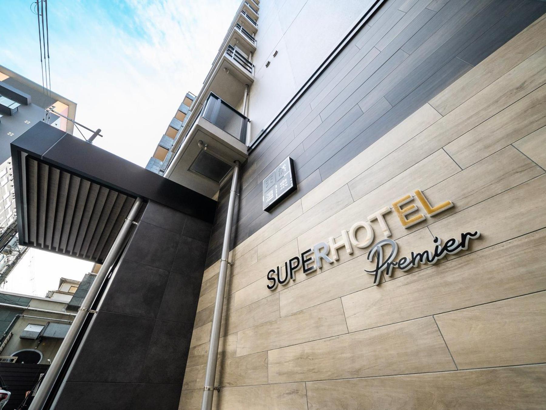 Super Hotel Premier Namba Shinsaibashi Natural Hot Spring Osaka Exterior foto