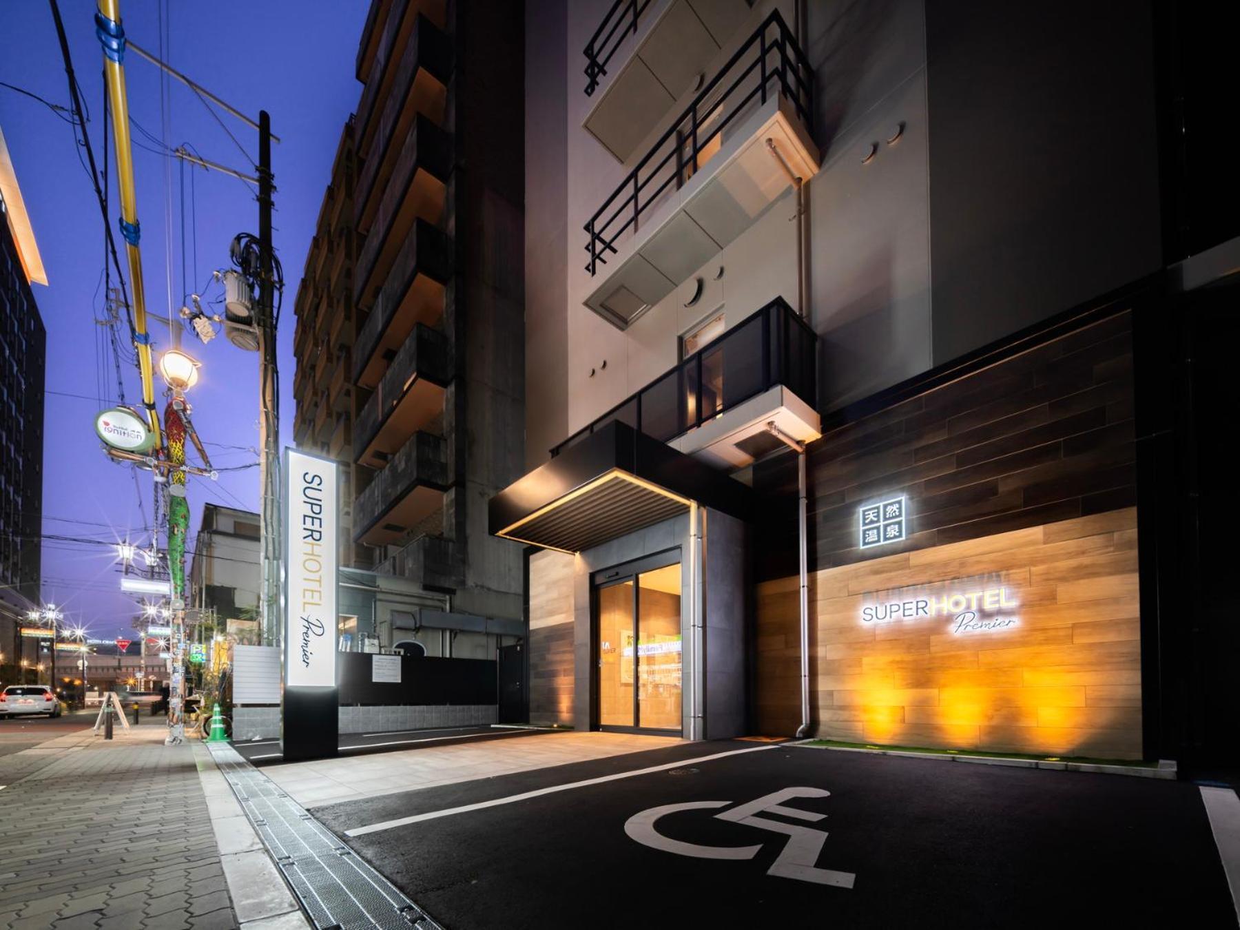 Super Hotel Premier Namba Shinsaibashi Natural Hot Spring Osaka Exterior foto