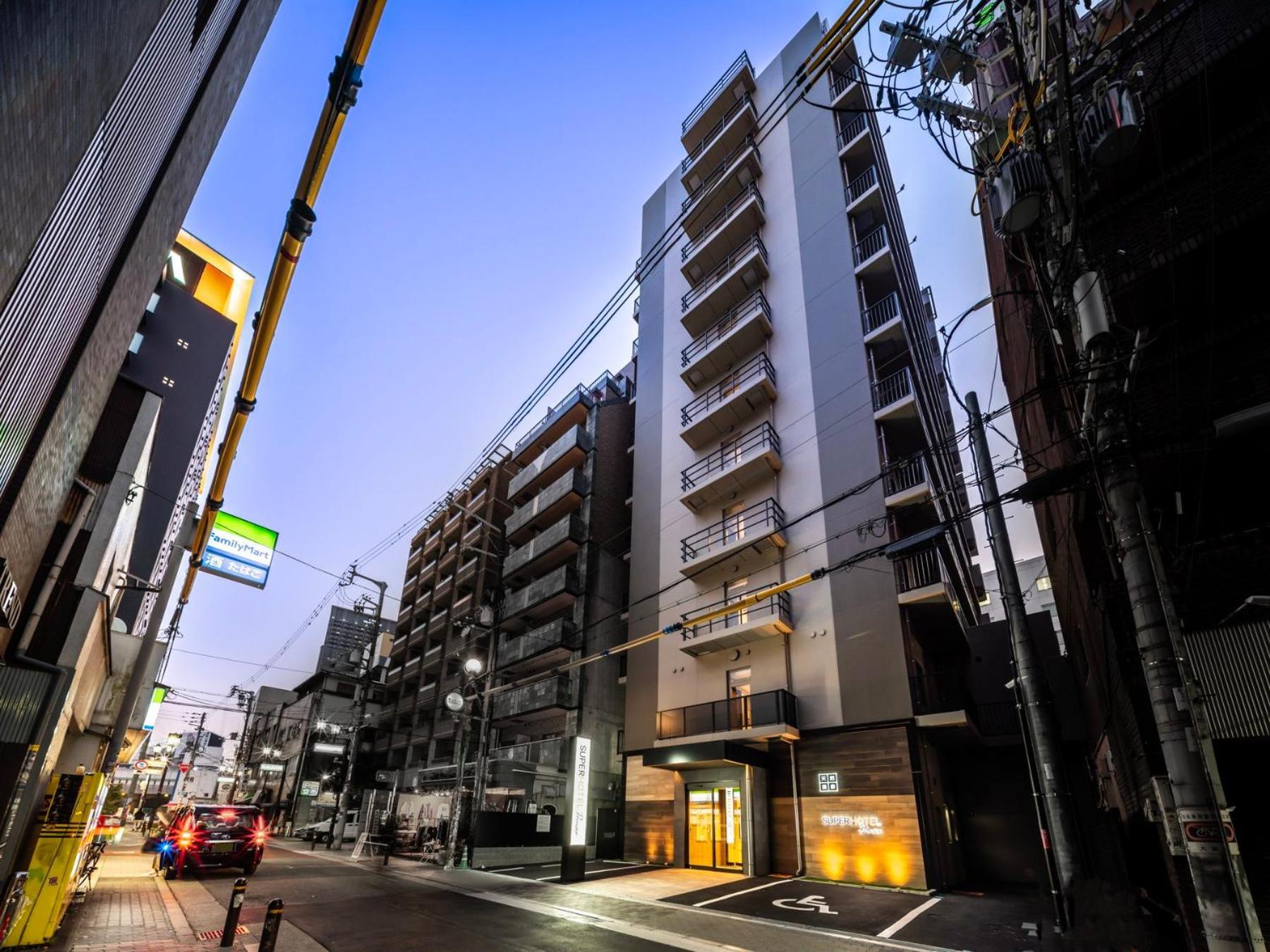 Super Hotel Premier Namba Shinsaibashi Natural Hot Spring Osaka Exterior foto