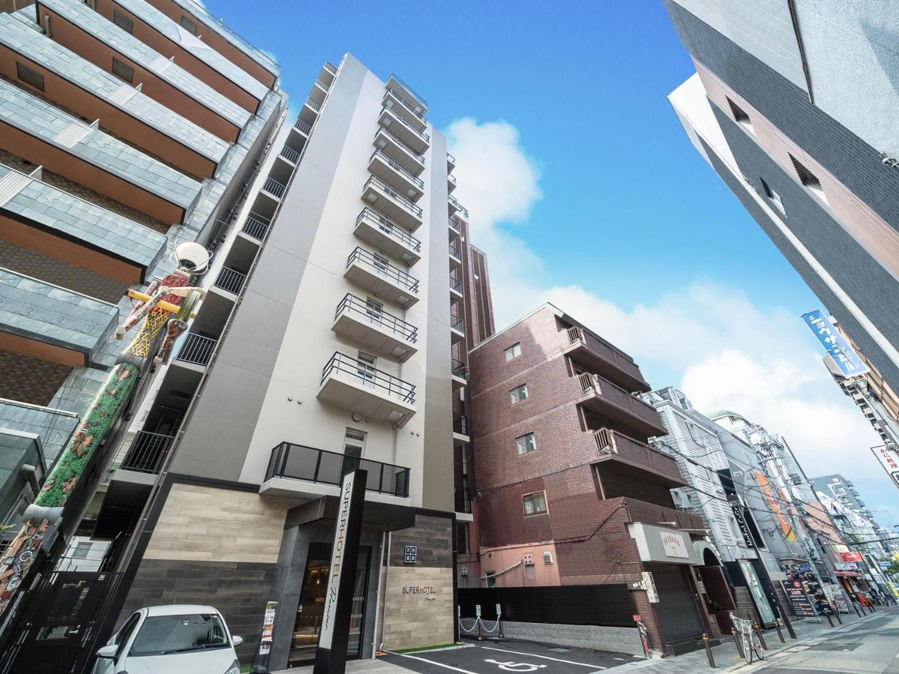 Super Hotel Premier Namba Shinsaibashi Natural Hot Spring Osaka Exterior foto